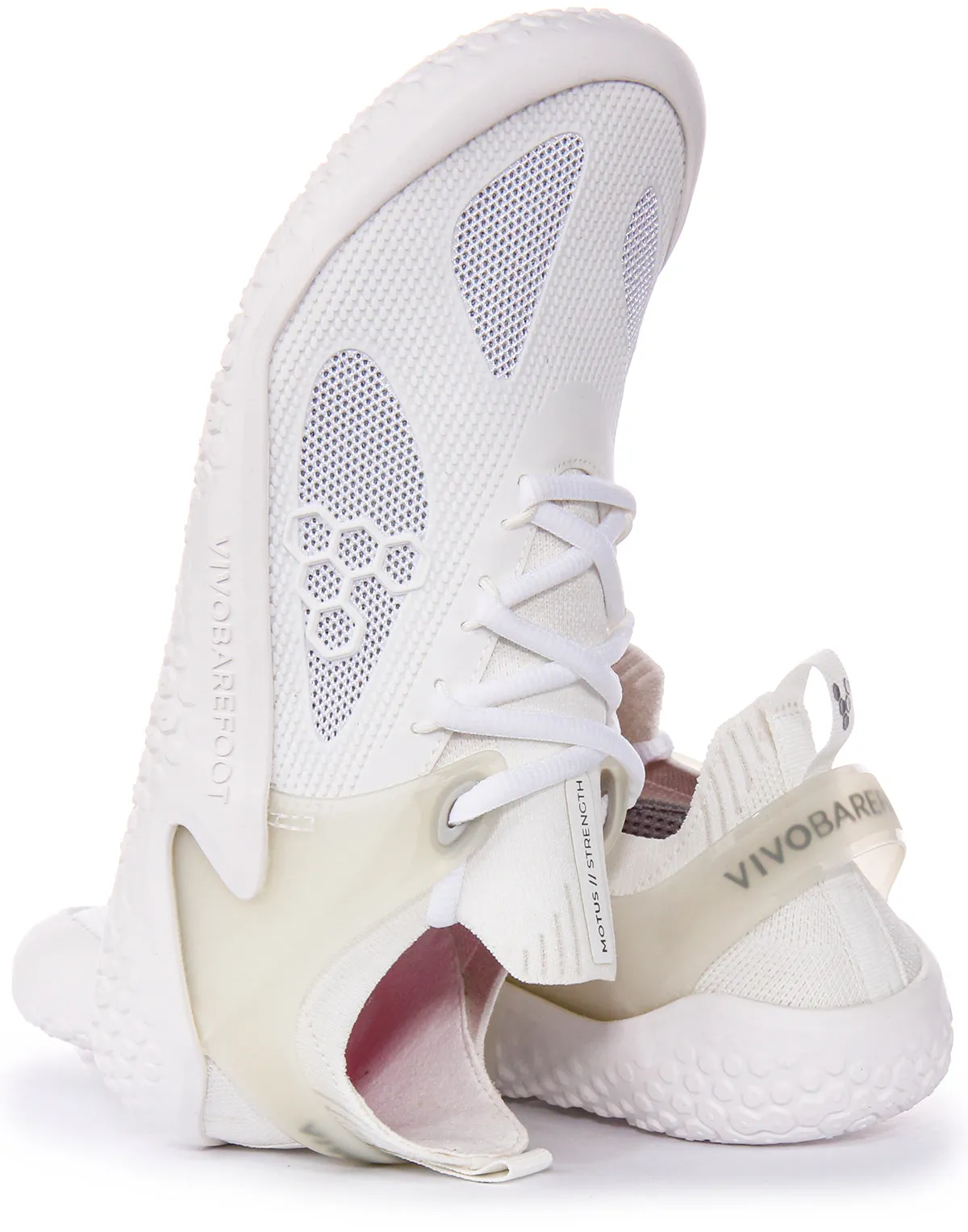 Vivobarefoot Motus Strength In White For Men