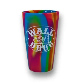 Wall Drug Tie-Dye Silicone Pint Glass