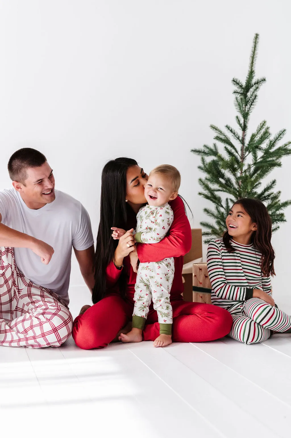 Women's Classic Red Holiday Pajama Set