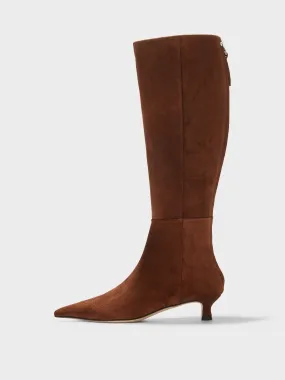 Zazie Suede Knee-High Boots